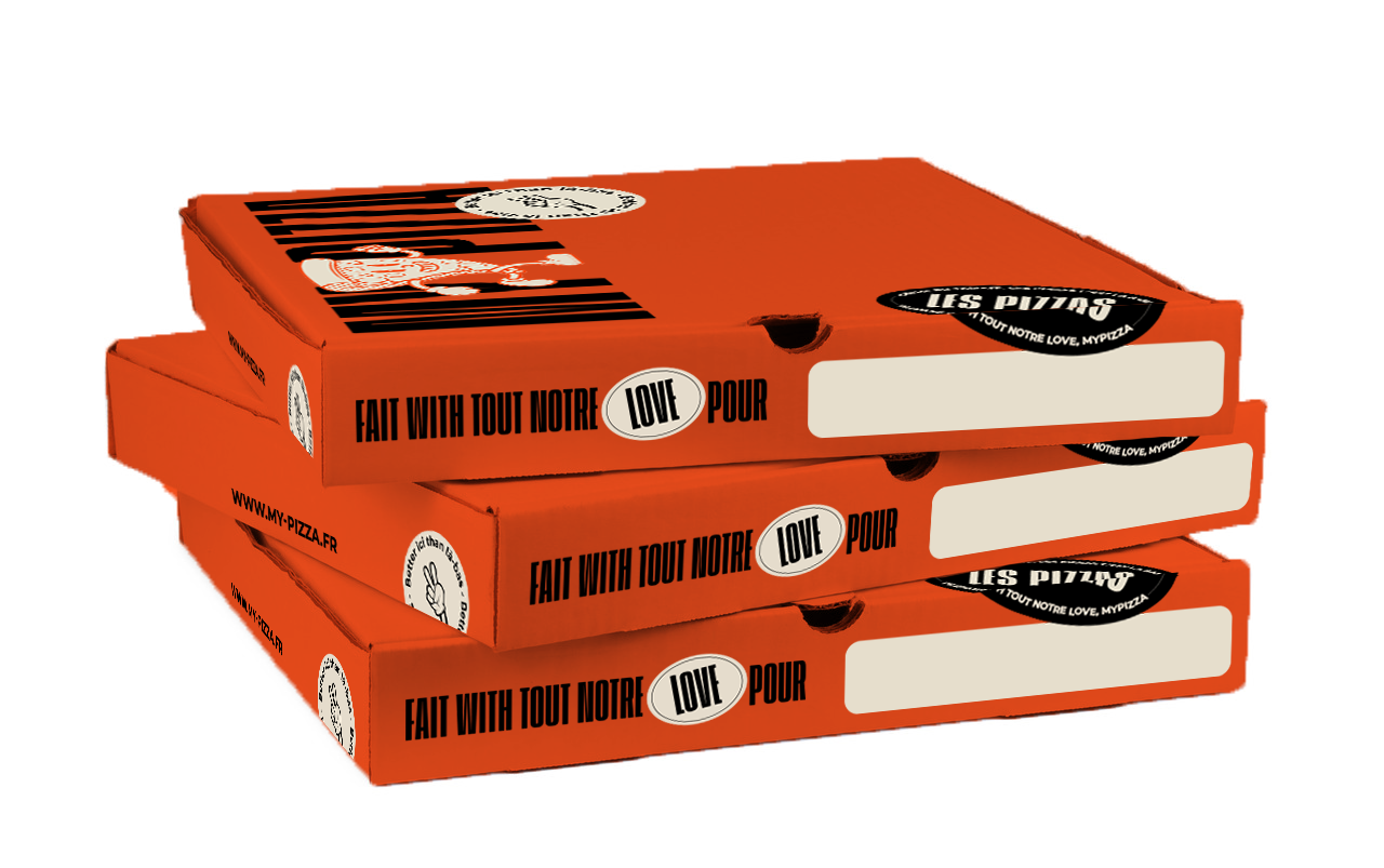 Pizza boite mypizza
